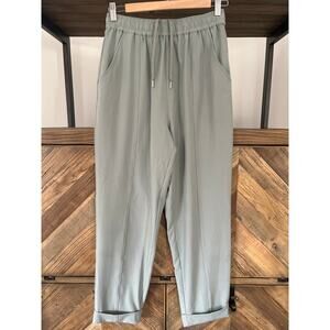 Varley Sage Green Drawstring Jogger Trousers
